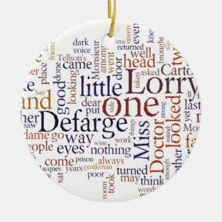 Ornement En Céramique Un conte de deux villes