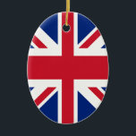 Ornement En Céramique Union Jack - Drapeau du Royaume-Uni<br><div class="desc">Drapeau du Royaume-Uni. Le Royaume-Uni de Grande-Bretagne et d'Irlande du Nord utilise comme drapeau national la bannière royale connue sous le nom d'Union Jack ou Union Flag (malgré la croyance populaire,  les deux termes sont techniquement corrects).</div>