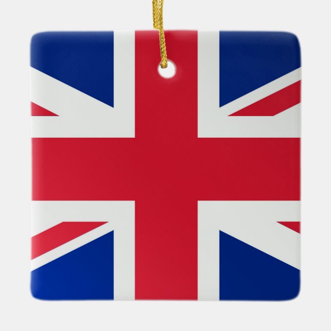 Ornement En Céramique United Kingdom Square Ornament 2 (Devant)