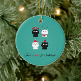 Ornement en céramique - Vacances Puurfect