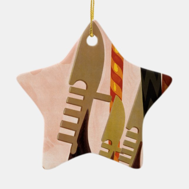 Ornement En Céramique Vénétie (Devant)