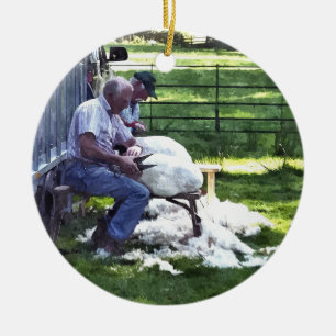 ORNEMENT EN CÉRAMIQUE VIE AGRICOLE