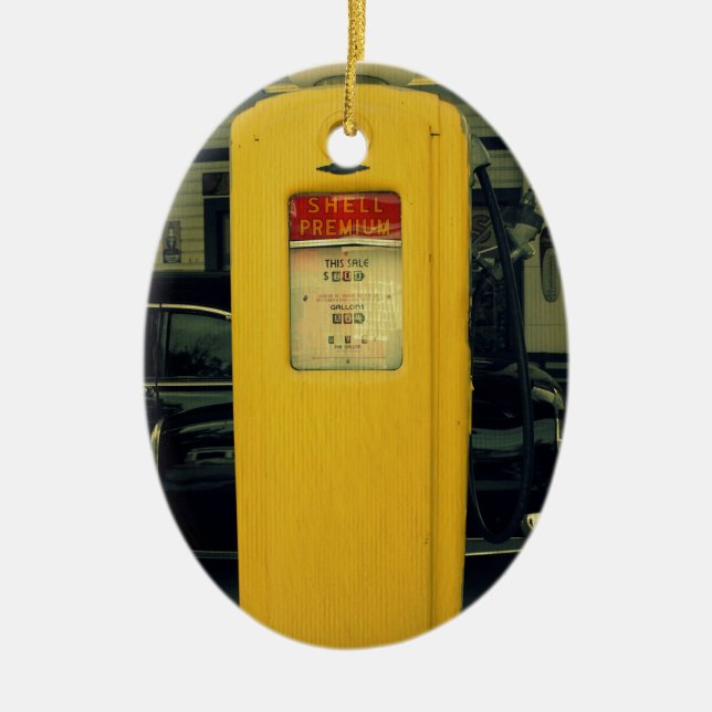 Ornement En Céramique Vieux Shell pompent (Devant)