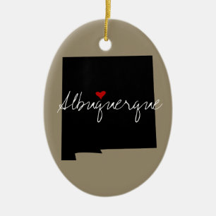 Ornement En Céramique Ville du Nouveau Mexique