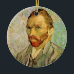 Ornement En Céramique Vincent van Gogh Autoportrait, Art Vintage<br><div class="desc">Autoportrait de Vincent van Gogh. Van Gogh a créé de nombreux autoportraits au cours de sa vie, il était un auto-portraitiste prolifique, qui s'est peint trente-sept fois entre 1886 et 1889. Dans tous ces autoportraits on est frappé que le regard du peintre nous est rarement dirigé vers nous; même quand...</div>