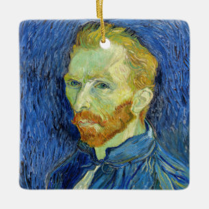 Ornement En Céramique Vincent van Gogh - Autoportrait avec Palette
