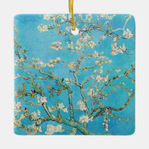 Ornement En Céramique Vincent van Gogh - Fleur d'amandier