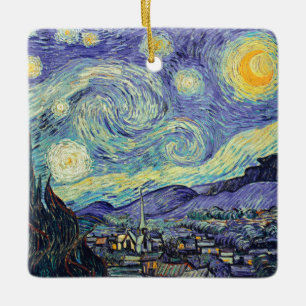 Ornement En Céramique Vincent Van Gogh La Nuit étoilée