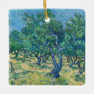 Ornement En Céramique Vincent van Gogh - Oliveraie