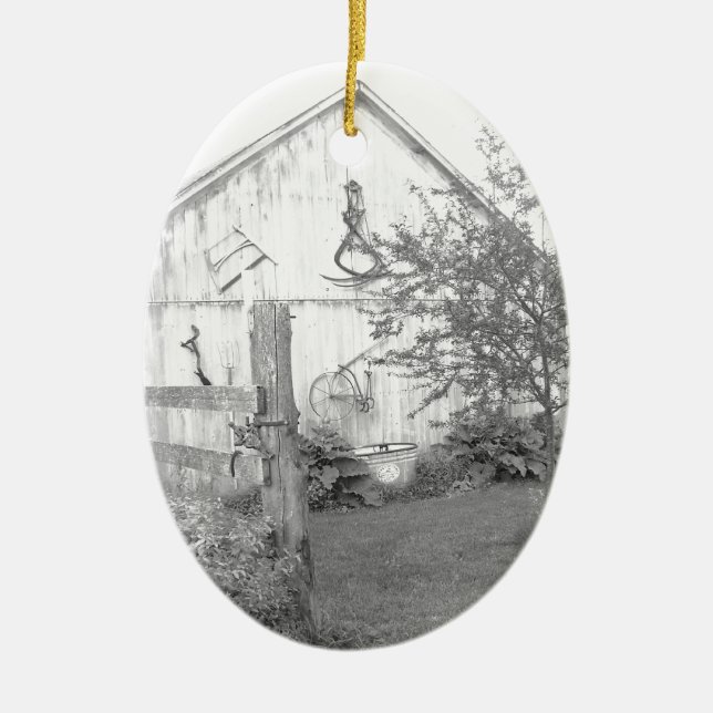 Ornement En Céramique Vintage (Devant)