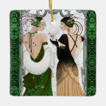 Vintage 1920 Noël Martini Flapper Dames