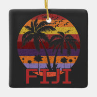 Vintage Fiji Summer Beach Travel