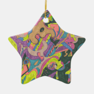 Ornement En Céramique Voici, Abstrait original