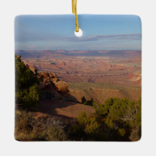 Ornement En Céramique Vue de Canyonlands depuis le sentier Grand View Po