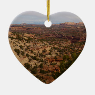 Ornement En Céramique Vue de Canyonlands depuis le sentier Neck Springs