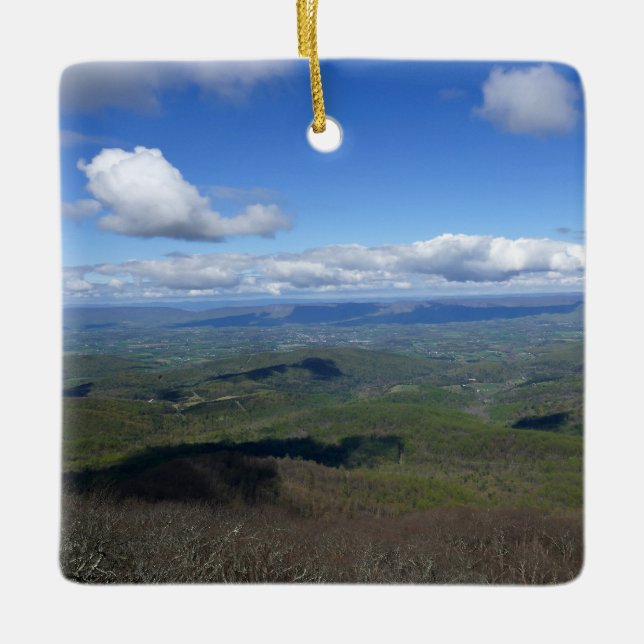 Ornement En Céramique Vue du rocher de Mary (Devant)