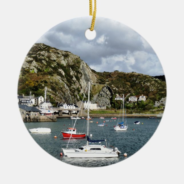 ORNEMENT EN CÉRAMIQUE VUES DES ALLES (Devant)