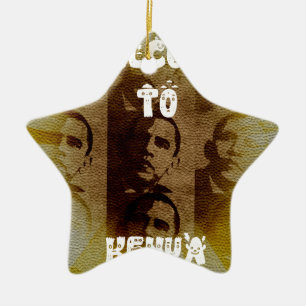 Ornement En Céramique Welcome