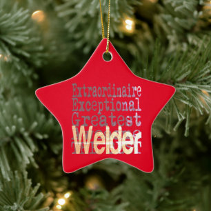 Ornement En Céramique Welder Extraordinaire