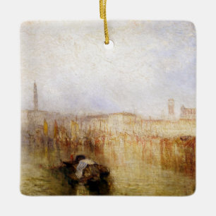 Ornement En Céramique William Turner - Quai de Venise, Palais ducal
