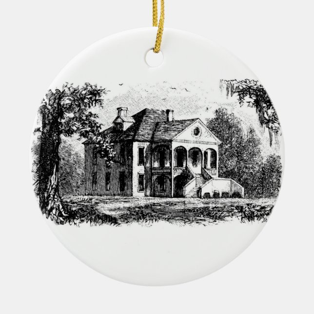 Ornement En Céramique woodlands2 (Devant)