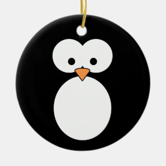 Ornement En Céramique Yeux de pingouin