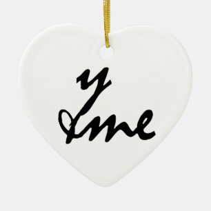 Ornement En Céramique You and me