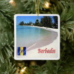 Ornement En Céramique zBB007 BARBADOS The Beach, Sea View,<br><div class="desc">Vous y trouverez le souvenir de vos vacances. Cette catégorie contient des ornements en céramique de nombreux endroits en Australie. (zBB007 BARBADOS La plage, Vue mer, Ornement en céramique). Amaze amis et parents avec les souvenirs uniques de votre voyage. Essaie-nous ! #LeoPepeDesign - plage - vue panoramique sur la mer,...</div>