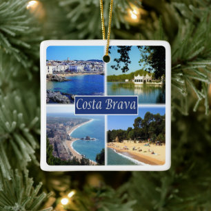 Ornement En Céramique zES153 COSTA BRAVA Espagne,