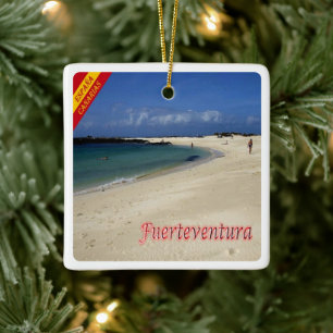 Ornement En Céramique zES160 FUERTEVENTURA playa el Cotillo,