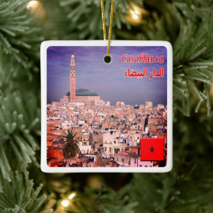 Ornement En Céramique zMA005 CASABLANCA, Maroc, Afrique,