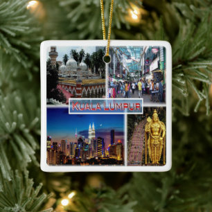 Ornement En Céramique zMY014 Petaling Street KUALA LUMPUR Jamek Mosque,