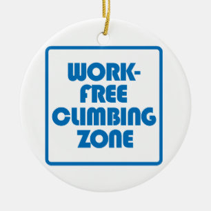 Ornement En Céramique Zone Escalade sans travail