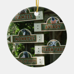 Ornement En Céramique Zoo du Cap Mai