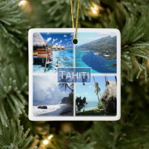 Ornement En Céramique zPF003 TAHITI, Polynésie française, Océanie,