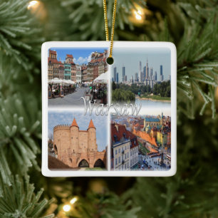 Ornement En Céramique zPL006 WARSAW WARSZAWA, Pologne, Europe,