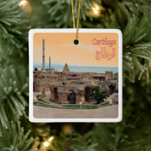 Ornement En Céramique zTN005 CARTHAGE, Tunisie, Afrique,