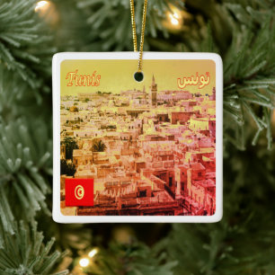 Ornement En Céramique zTN013 TUNIS, Tunisie, Afrique,