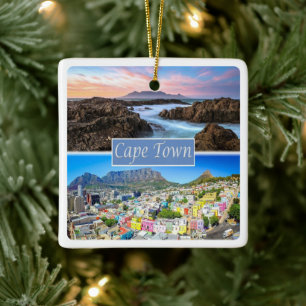 Ornement En Céramique zZA033 CAPE TOWN, Afrique du Sud,