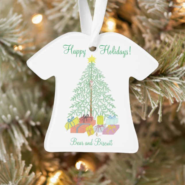 Ornement en forme de chemise d'arbre de Noël (Arbre)