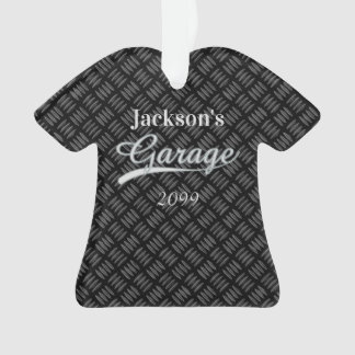 Ornement en forme de chemise Gray Garage