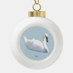 Ornement en forme de cygne
