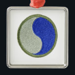 Ornement En Métal 29e infantry<br><div class="desc">29e logo de l'Infantry Division</div>