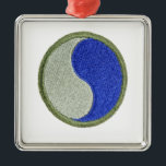 Ornement En Métal 29e infantry<br><div class="desc">29e logo de l'Infantry Division</div>