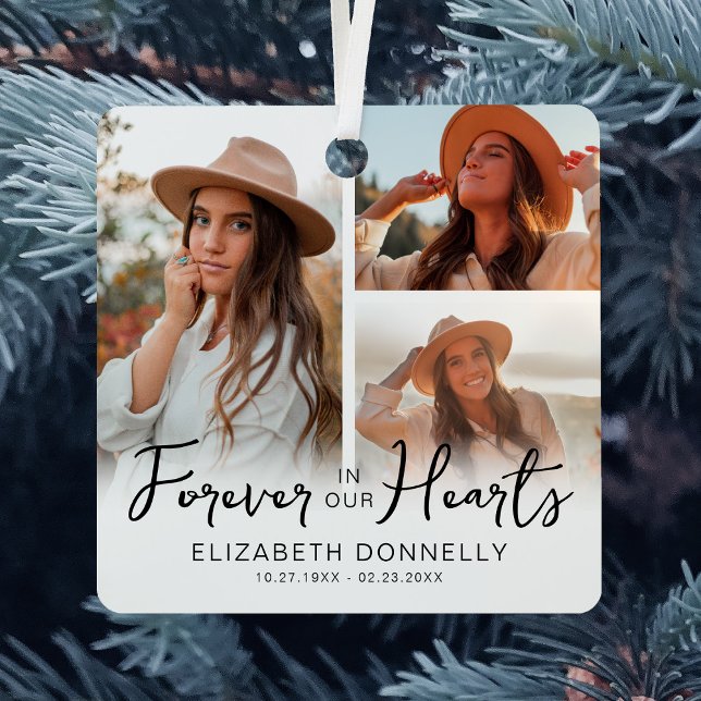 Ornement En Métal 3 garde-mémoire photo (Créateur téléchargé)