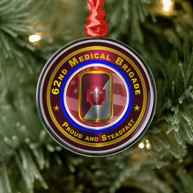 Ornement En Métal 62e brigade Médicale Noël (Arbre)