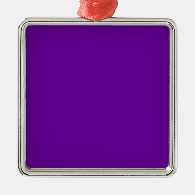 Ornement En Métal 660099 Violet (Devant)