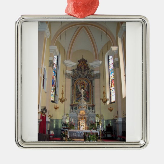 Ornement En Métal à l'intérieur de l'église de Brezje, la Slovénie (Devant)