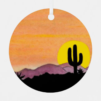 Ornement en métal à thème du sud-ouest