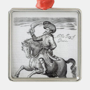 Ornement En Métal Abbas, roi de Perse